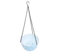 WEKADRIN Pot de Fleurs Suspendu Auto Arrosant Résine Plastique avec Panier Intégré Décoration Intérieure et Extérieure Pot Mural pour Plantes Facile à Entretenir