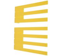 WEKADRIN Protection de Touches de Piano en Plastique Jaune pour Clavier, Entretien Rapide et Facile, Réparation DIY à Domicile