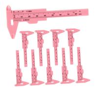 WEKADRIN Règle De Mesure Des Sourcils En Plastique 10 Pièces 80 Mm Pied à Coulisse De Positionnement Précis Outil De Mesure Portable Pour Maquillage Et Microblading Professionnel