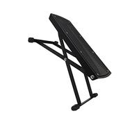 WEKADRIN Repose Pied pour Guitare Métal Réglable Positions avec Surface Antidérapante Robuste et Support Stable pour Guitaristes Classiques et Électriques