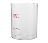 WEKADRIN Réservoir D'eau Transparent en Abs pour Vaporisateur Facial Électrique, Capacité 240-600 Ml, Résistant à Haute Température, Remplacement pour Coupelle Vapeur pour Soins du Visage,