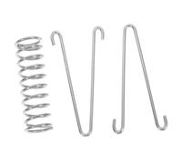 WEKADRIN Ressort Antichoc Laisse Chien Acier Inoxydable Amortisseur Résistant pour Chien Grand et Moyen Sécurité et Liberté de Mouvement Force de Traction