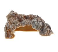 WEKADRIN Rock-Shaped Turtle Rest Stand Basking Platform for Reptiles Amphibians Habitat with Material Natural Cave Design for Tortoise and Bearded Dragon