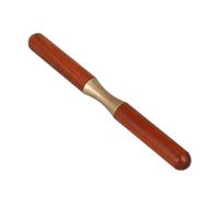 WEKADRIN Rouleau de Pressage à Manche en Séquoia pour Réparation de Bosses D'instruments de Musique en Laiton, Accessoire pour Trompette, Saxophone et Trombone, Rotation 360°, Outil Solide