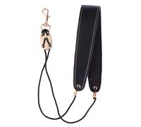 WEKADRIN Sangle de Saxophone Ténor Ajustable avec Crochet Métal Renforcé Rembourrage Large pour Confort et Répartition de Pression Harnais Professionnel pour Sax Alto Soprano