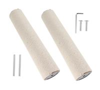 WEKADRIN Set de Remplacement pour Poteau à Sisal avec Vis Kit de Recharge pour Intérieur Protection Meuble pour Chaton