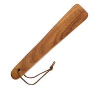 WEKADRIN Spatule en Bois Naturelle Multifonction Cuisine, Racloir à Beurre Ergonomique Manche Long, Ustensile Pratique pour Étaler Confiture et Vinaigrette - 1 Pièce