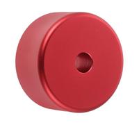 WEKADRIN Stabilisateur de Pince pour Disque Vinyle 7 Pouces en Alliage D'aluminium Rouge, Équilibrage des Vibrations, Accessoire pour Tourne-disque, pour Écoute à Domicile