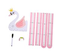 WEKADRIN Sticker Mural Toise Animaux Amovible pour Garçon Fille Décoration Murale Pratique et Mesure Hauteur sans Résidu Chambre Garçon Fille