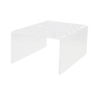 WEKADRIN Support Cône Acrylique Transparent pour Glaces Sushi et Desserts Présentoir Pratique pour Maison et Restaurants
