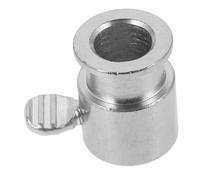 WEKADRIN Support de Broche Rotisserie Chromé pour Barbecue à Gaz Accessoire Boulon Anti-basculement pour Maintien de Viande de Rechange Légère et Stable Finition Polie sans Bavure