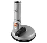 WEKADRIN Support De Drapeau Métallique à Ventouse pour Voiture Base De Fixation pour Mât Adapté Aux Véhicules Quad, Moto Et Camping-Car Installation Facile sur Surfaces Lisses