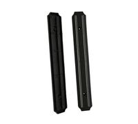 WEKADRIN Support Magnétique Couteaux Cuisine Noir Barre Aimantée Forte pour Rangement Sécurisé Installation Facile et Gain de Place Accessoire Multifonction pour Outils de Cuisine