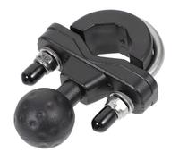 WEKADRIN Support Téléphone Moto Fixation Guidon avec Base U-Bolt Antidérapante pour Tube Montage Sécurisé pour GPS et Smartphone