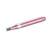 WEKADRIN Système De Soins Peau Professionnel Kit Outils Électriques Sans Fil Avec Stylo Microneedling Instrument Anti-taches à Puce Nano Et Embouts Rose