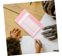WEKADRIN Tableau de Tâches Créatif DIY Plastique pour Organiseur de Routine Quotidienne Aide à Autodiscipline et Suivi des Corvées Scolaires