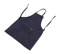 WEKADRIN Tablier de Travail en Denim avec Poches pour Hommes Et Femmes Coiffeur Barbier Soudeur Poterie Jardin