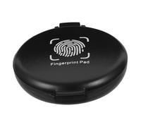 WEKADRIN Tampon Encreur Rond Mini Portable Encreur à Séchage Rapide Tampon pour Documents et Facile à Nettoyer Bureau et Comptabilité