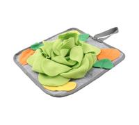 WEKADRIN Tapis Renifleur pour Lapin Polaire Lavable Tapis Éveil Antidérapant pour Rongeurs pour Creuser et Occuper Les Lapins Stimulation Naturelle du Flair et Alimentation Lente