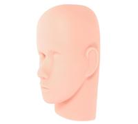 WEKADRIN Tête Mannequin Entraînement Pour Maquillage Outil Pratique Pour Extensions De Texture Réaliste Et Réutilisable Pour Débutants Et Formations Professionnelles