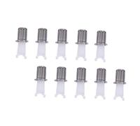 WEKADRIN Têtes de Coupe pour Poils de Nez 10 Pièces, Accessoires de Tondeuse Électrique, Remplacement D202 Lame en Acier, Taille Petite, Usage pour Hommes, Entretien Facile, Voyage