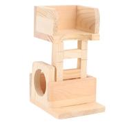 WEKADRIN Tour Observation pour Hamster Escalade et Maison pour Petits Animaux Accessoire Ludique pour Cage Adapté à Hamsters Gerbilles et Cochons Style Aléatoire