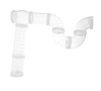 WEKADRIN Tunnel pour Hamster Et Petits Animaux Kit Tube Transparent à Monter Soi-même Plastique Léger Et Flexible Taille Standard pour Cage Et Espace De Jeu Adapté Hamsters, Souris Et Rats