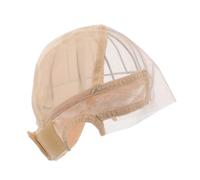 WEKADRIN U-shaped Elastic Mesh Lace Wig Net Cap With Adjustable Straps Breathable Hair Net For Secure Wig Making And Comfortable Wear