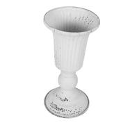 WEKADRIN Vase Urne Métal Vintage Style Romantique pour Plantes et Fleurs Séchées Décoratif Table Salon Jardin