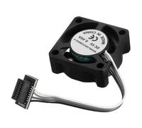 WEKADRIN Ventilateur d'imprimante Montage de Machine à pièce d'imprimante 3D hotte Plastique Noir