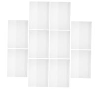 WEKAMOS 10 feuilles Lot de Transparente Réutilisable Film Plastique Anti-rayures Protection