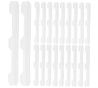 WEKAMOS 10 Paires Couvre-jambes de lunettes manchon de branches de lunettes manche support lunette range lunettes manchon de temple anti-dérapant pour lunettes porte-verre Gel de silice