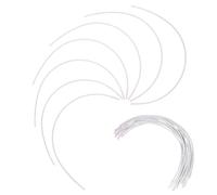 WEKAMOS 10 paires Lot de Armatures Métalliques de Rechange pour Soutien-gorge Accessoires de Couture Compatibles Prolongent la Durée de Vie des Soutiens-gorge Féminins