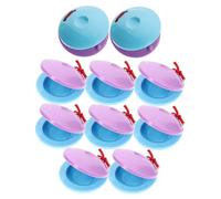 WEKAMOS 10 pièces Petits Plastique de Instruments de Musique à Percussion Colorés pour Garçon Fille Éveillez Intérêt Musical Sons Clairs et Amusants pour Éducation Précoce Activités