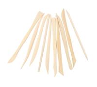 WEKAMOS 10 Pièces Set de Outils de Sculpture Double Extrémité pour Argile Céramique et Poterie Kit Professionnel de Modelage et Découpe pour Artisans et Amateurs
