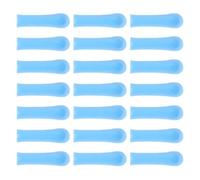 WEKAMOS 100 Pièces Reusable Silicone Ear Spoon Tips For Comfortable Earwax Removal Portable Replacement Sleeves For Family Daily Cleaning