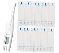 WEKAMOS 100 Pièces Thermomètre Case De Protection Couverture Couvercle Du Thermomètre Protecteur De Voyage Couvercle De Température Transparent