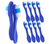 WEKAMOS 10pièces Brosse à Dents Mini Pour Prisonniers Accessoire De Nettoyage Conception Unique Pour Brossage Et Hygiénique Facile à Utiliser Et Sécuritaire Pour Améliorer Hygiène