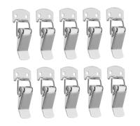 WEKAMOS 10pièces Loquets à Ressort Acier Pour Et Mécanisme De Verrouillage Et Pour Outils Et Caisses De Rangement