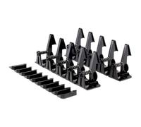 WEKAMOS 12 paires Loquets de Sécurité pour Garçon Fille Verrous Adhésifs pour Placards Protection Garçon Fille avec Mécanisme à Ressort Flexible Facile à Ouvrir par Adultes Installation