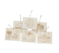 WEKAMOS 12 pièces à Peindre Découpés Animaux pour Loisirs Créatifs Garçon Fille Décoration Mariage Pancarte DIY
