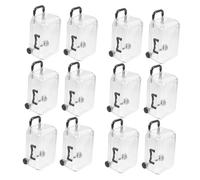 WEKAMOS 12 pièces Boîtes Dragées Mini Valise Transparentes Coffrets Robustes Plastique Réutilisables pour Mariage Anniversaire et à Thème Voyage Boîtes à Bonbons et Desserts Élégantes