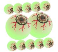 WEKAMOS 12 pièces Boules de Noël Lumineuses et Sautillantes Jouets Antistress Colorés et Accessoires Fêtes et Carnaval Style Aléatoire