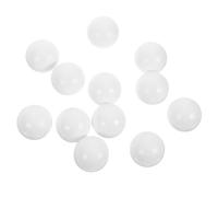 WEKAMOS 12 Pièces Mini Table Foosball Balls Replacement Glossy Footballs for Table Soccer Game Accessories