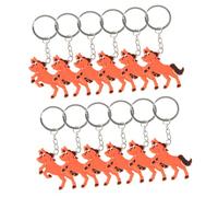 WEKAMOS 12 pièces Porte-clés Cheval Métal pour Garçon Fille Décoration de Sac et Accessoire de Fête Ornement et Résistant