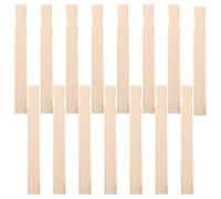 WEKAMOS 15 Pièces Bâtons Bois pour Peinture Agitateurs Robustes pour Mélanger Peinture Étiquettes de Jardin Projets DIY Outils de Mélange Précis et Réutilisables