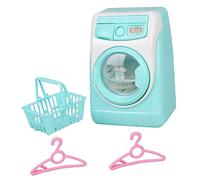 WEKAMOS 1Ensemble Machine à Laver Éducatif pour Simulation de Mobilier de Maison Jeu de Rôle pour Filles et Garçons Dès Ans