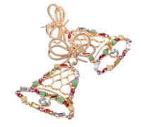 WEKAMOS 1Paire Boucles Oreilles Pendantes de Noël Cloche Design Élégant et Parfaites pour Occasions Spéciales et Ajoutent à Tenues