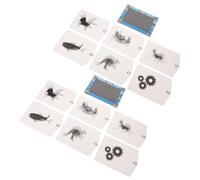 WEKAMOS 2 Ensembles Animation Science Toy Kit for Children Lenticular Visual Illusion DIY Experiment Set for Early Education and Creative Stem Learning