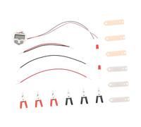 WEKAMOS 2 Ensembles Kit Expérimental Batterie de Fruits et Pommes de Terre Matériel Métallique Réutilisable Éducation Scientifique Pratique pour Garçon Fille Jeu Invention DIY